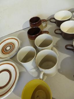 Lot of Dishes, Cups, & Saucers