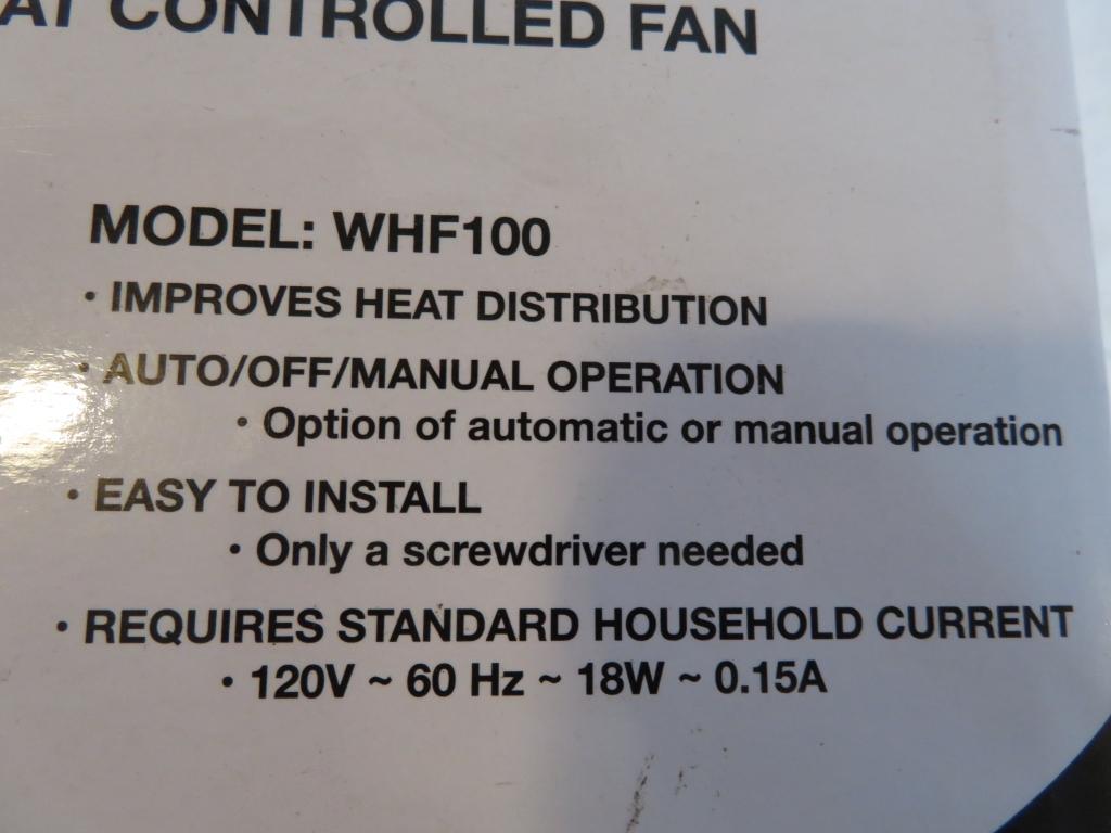 Dyna Glo Thermostat Controlled Fan