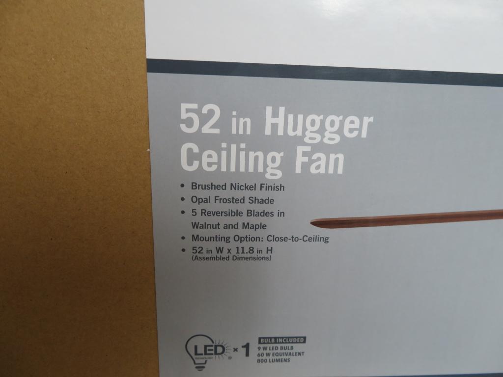 52 in Hugger Ceiling Fan