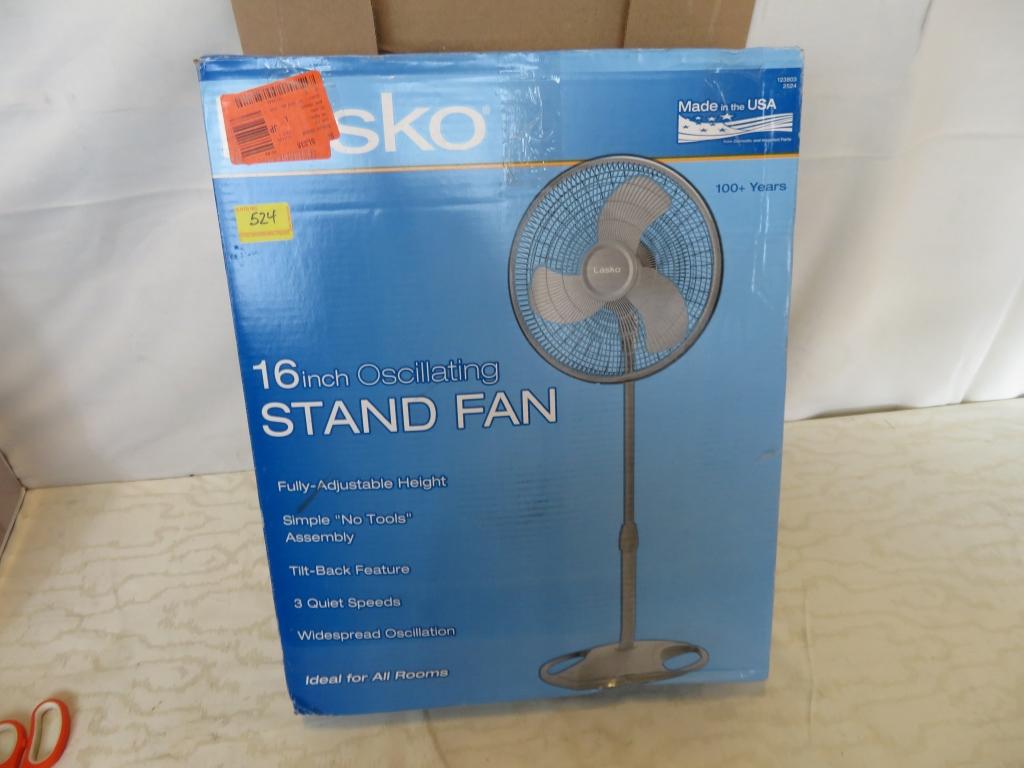 Lasko 16 In Stand Fan