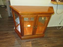 Lighted Curio Display Cabinet