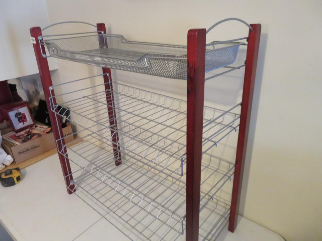 4 Shelf Rack Unit