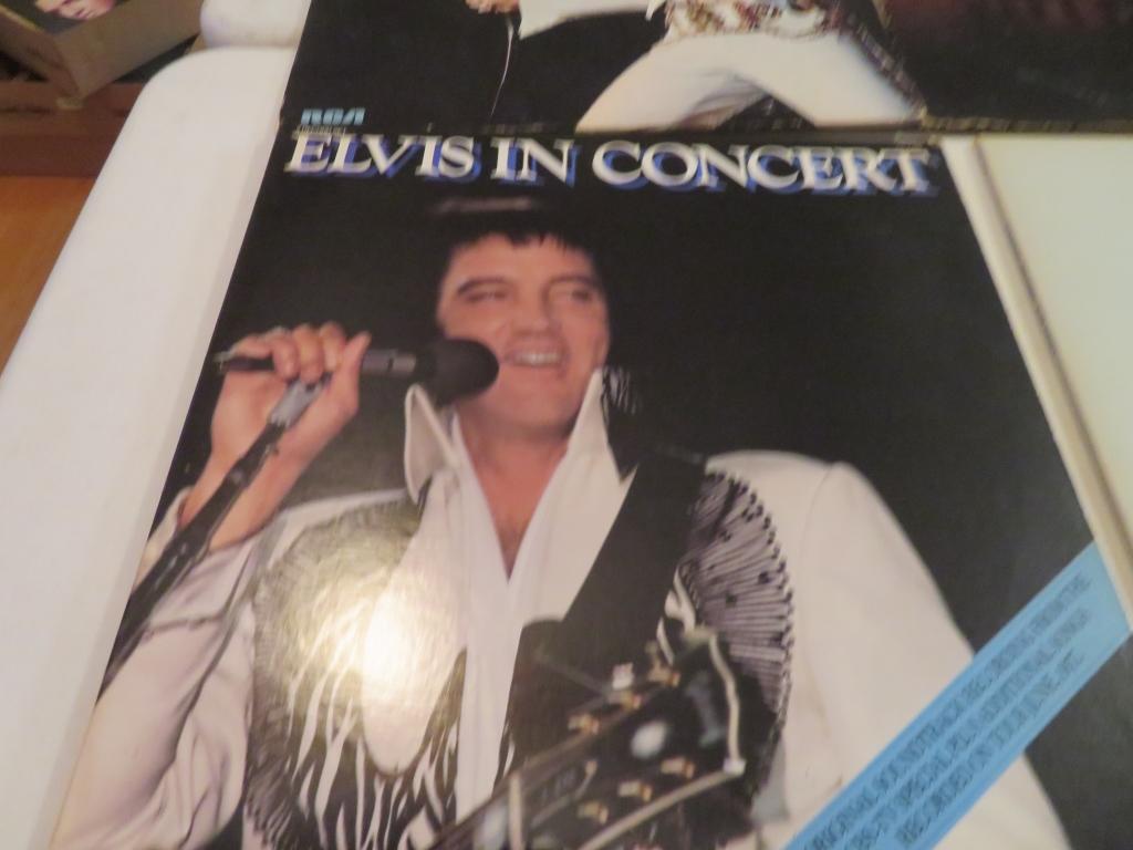 Lot of Elvis 10 Albums & 10 45s