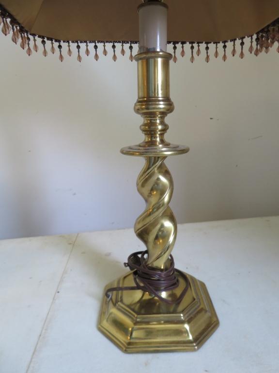 2 Vintage Mid Century Stiffel Lamps Model 5340