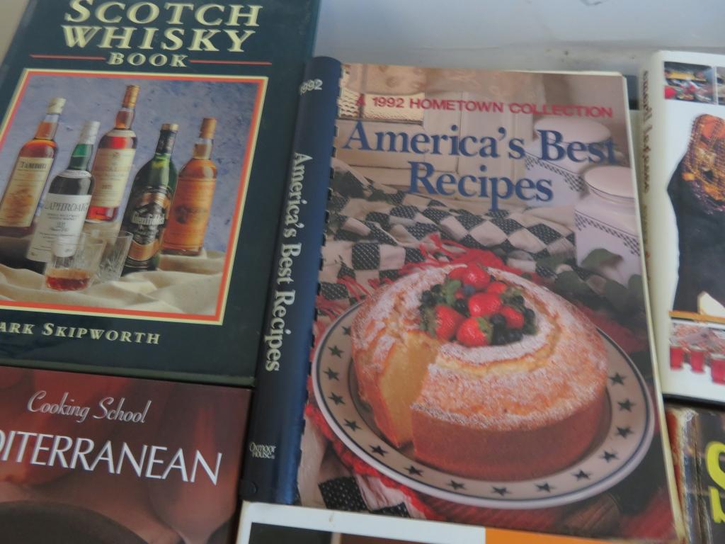 Lot of Food & Cookbooks