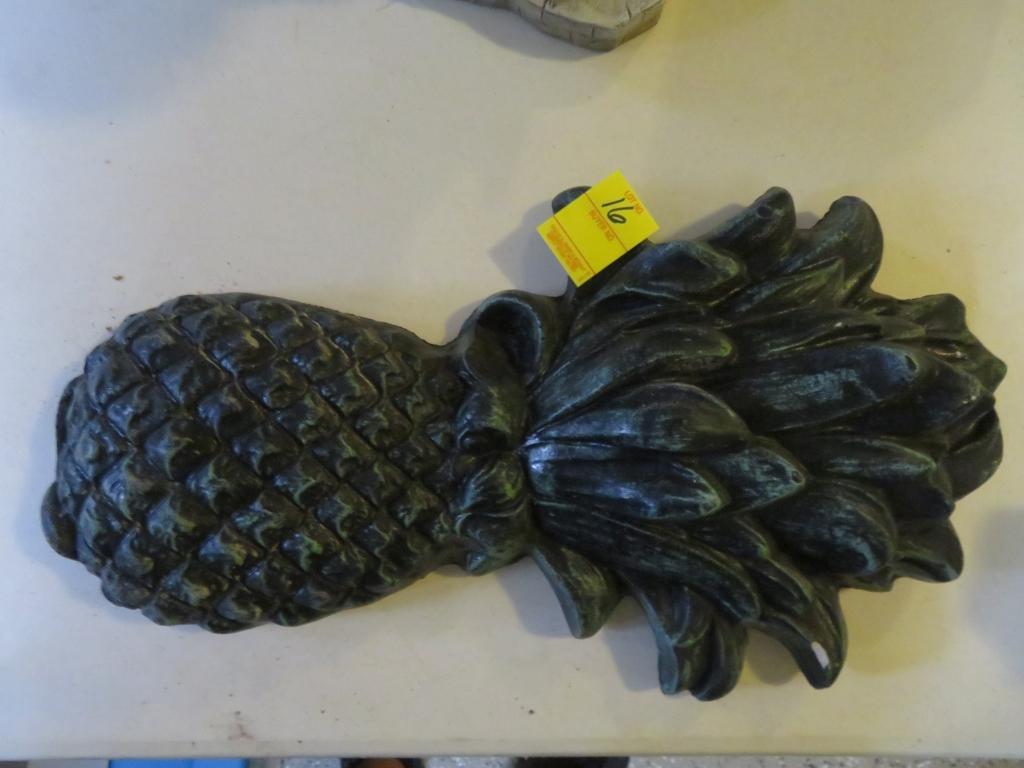 Exterior Pineapple Wall Hanger