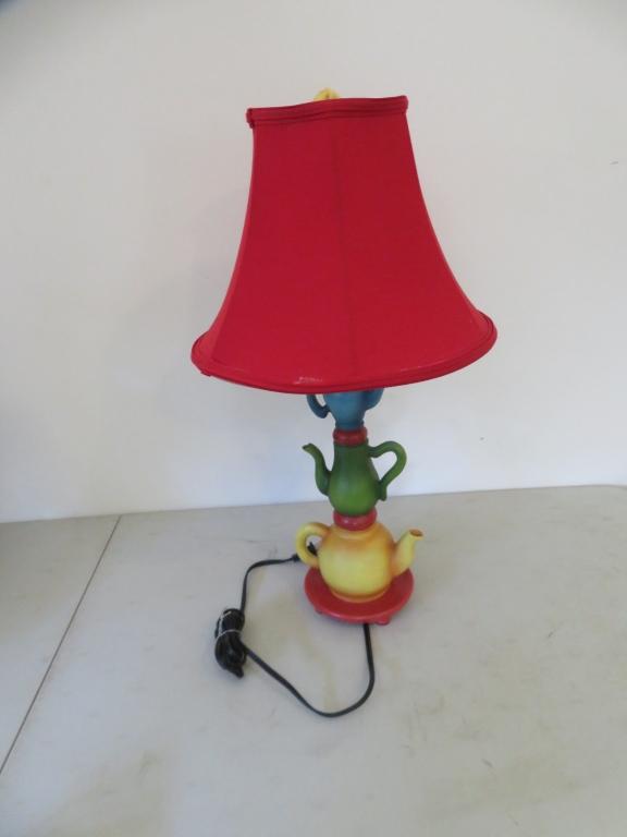Pitcher Lamp w/ Shade