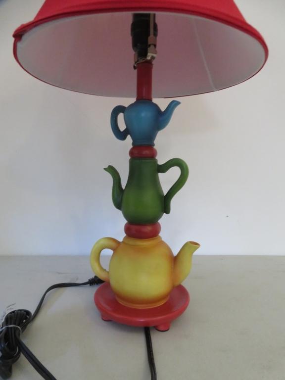 Pitcher Lamp w/ Shade