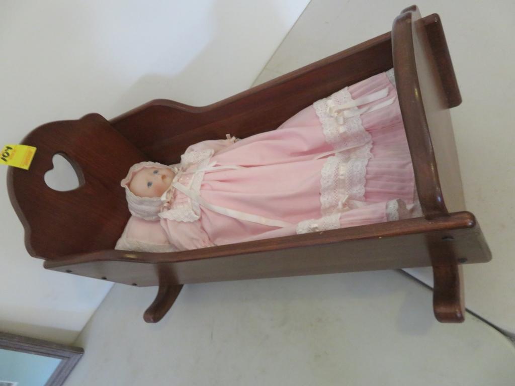 Doll & Rocking Basinet