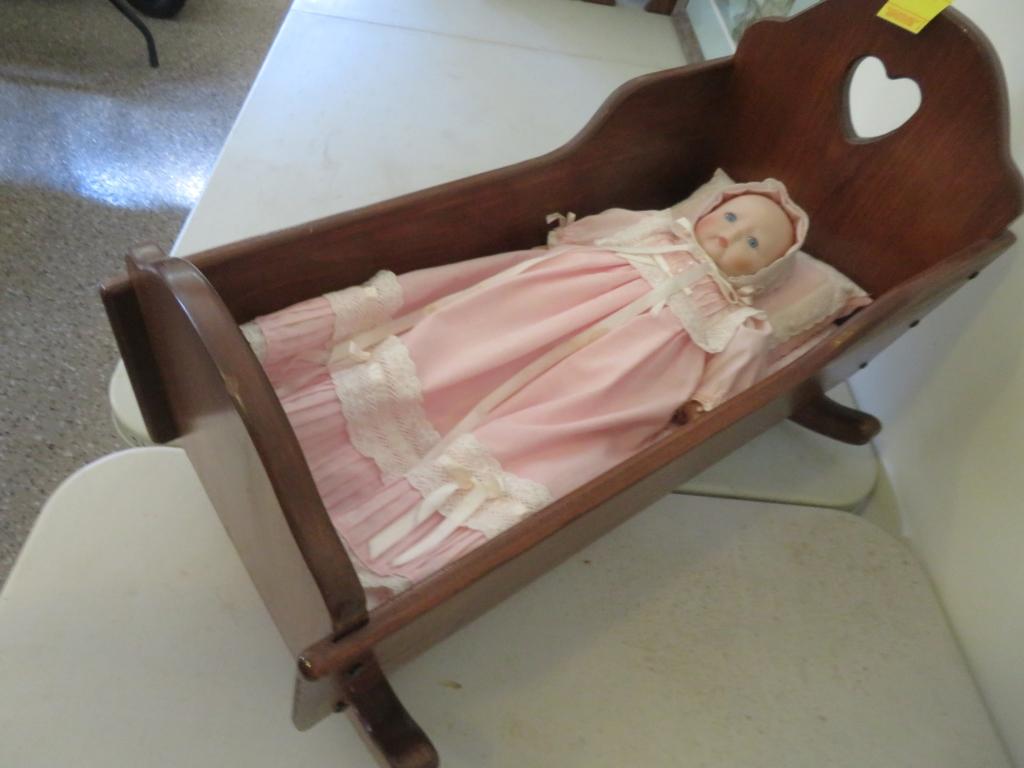 Doll & Rocking Basinet