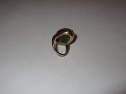 14K Yellow Gold Ladies Ring w/ Stone