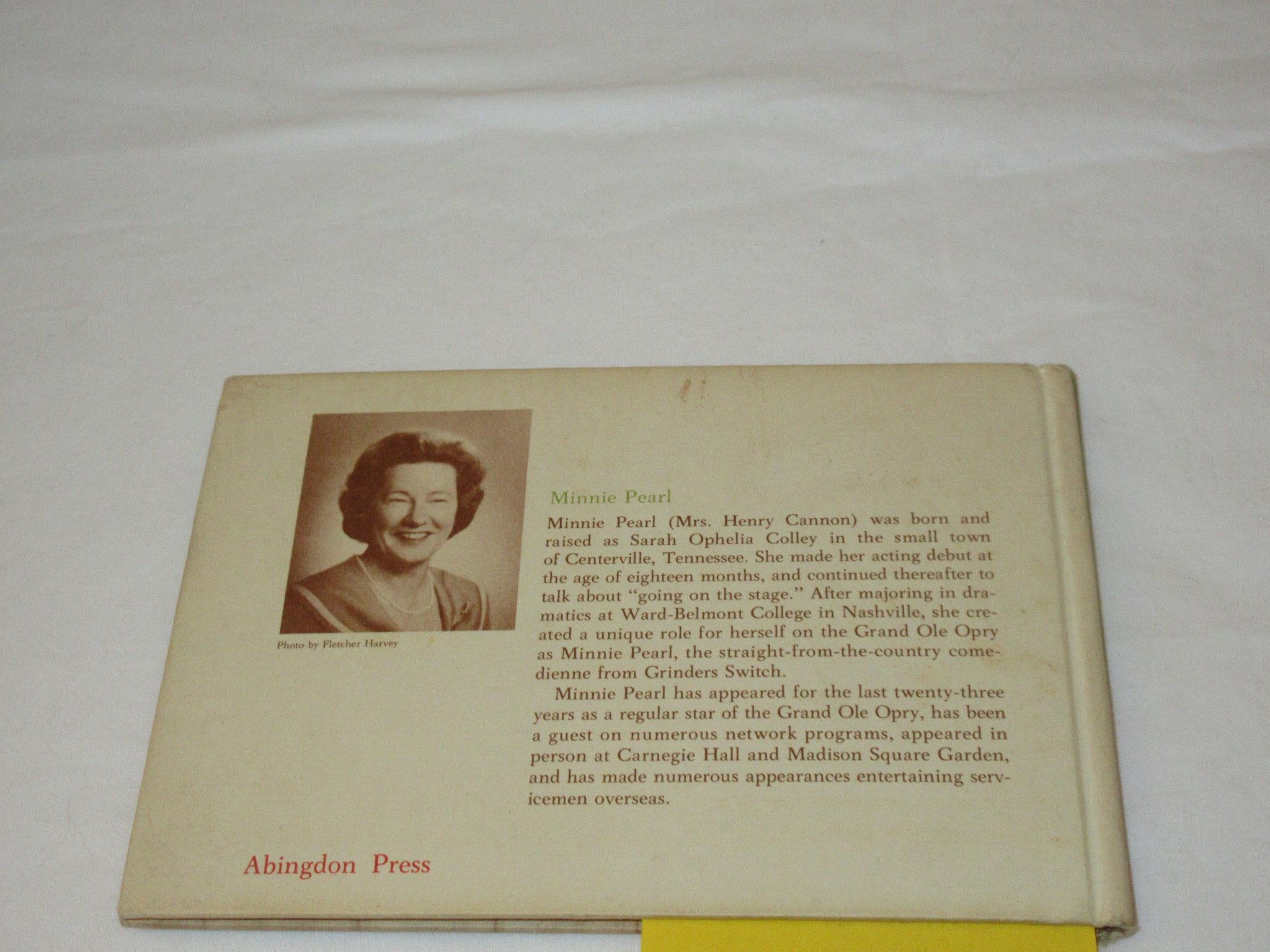 Book - “Minnie Pearl's Christmas At Corinder Switch” - Autographed!