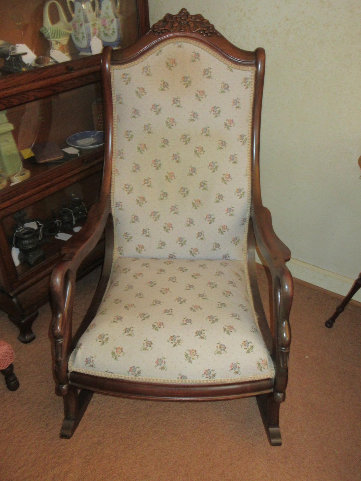 Victorian Goose Neck Rocker