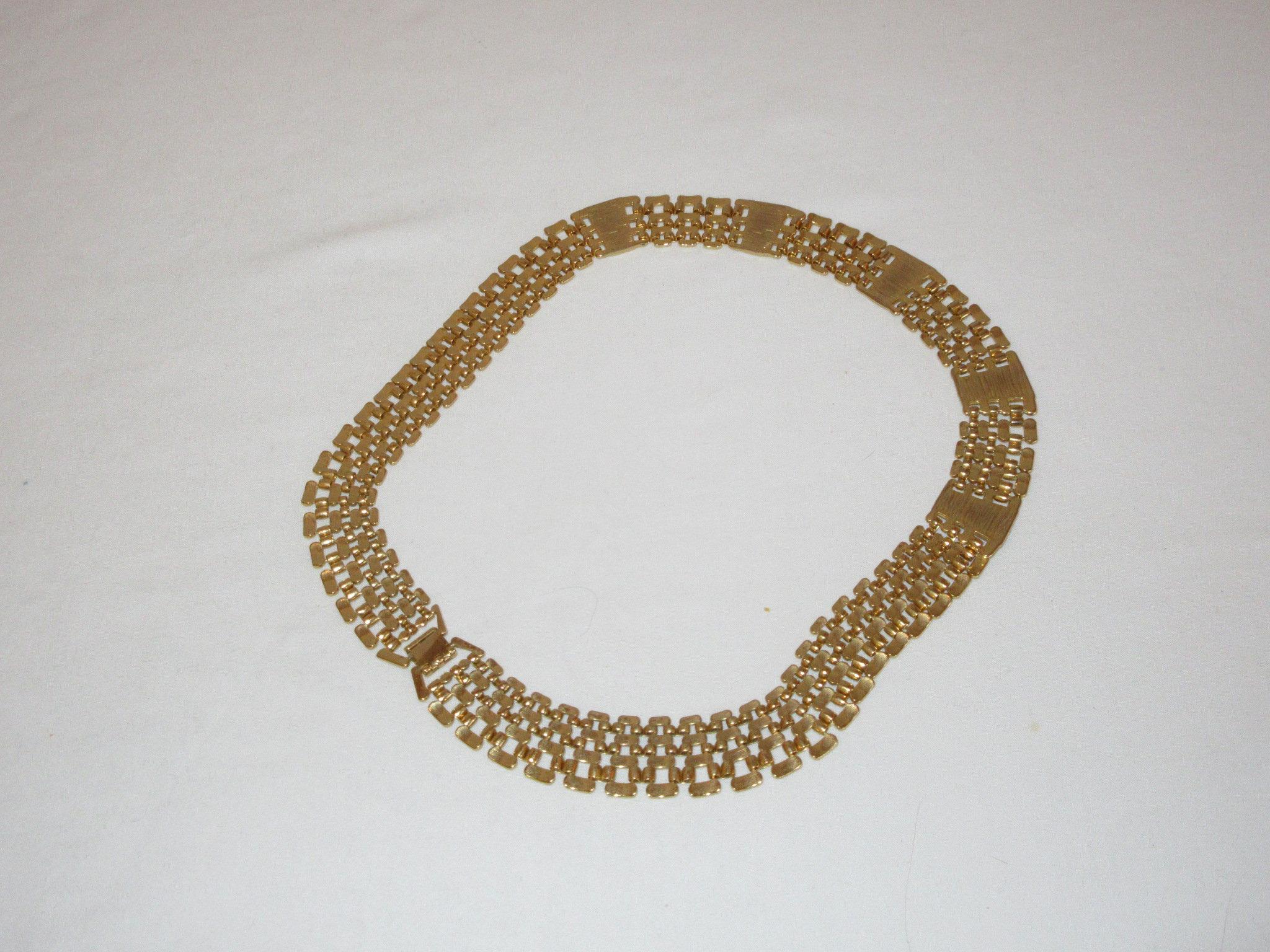 Goldtone Necklace