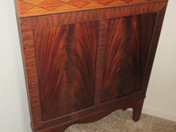 Mahogany Corner Cabinet