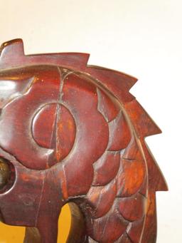 Chinese Antique Dragon Lamp