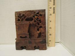 Vintage Soapstone Carved Bookends