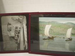 Lot - Early Glass (Color / B & W) Negatives from Shanghai & Mainland China