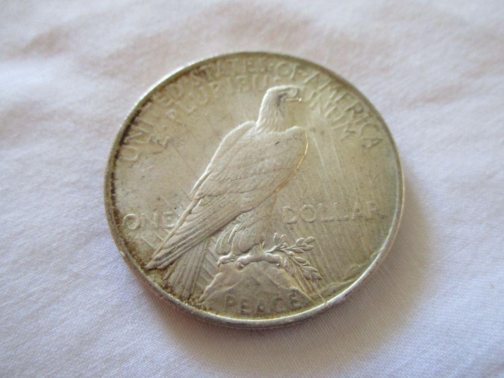 1923 Silver Peace Dollar