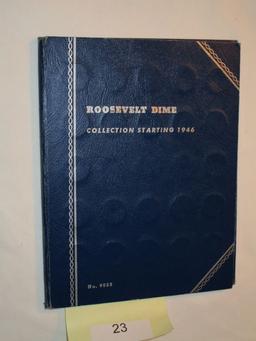 Lot - Roosevelt Dimes In Collector's Book