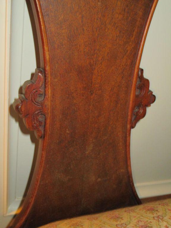 Settee w/ Great Curved Arms