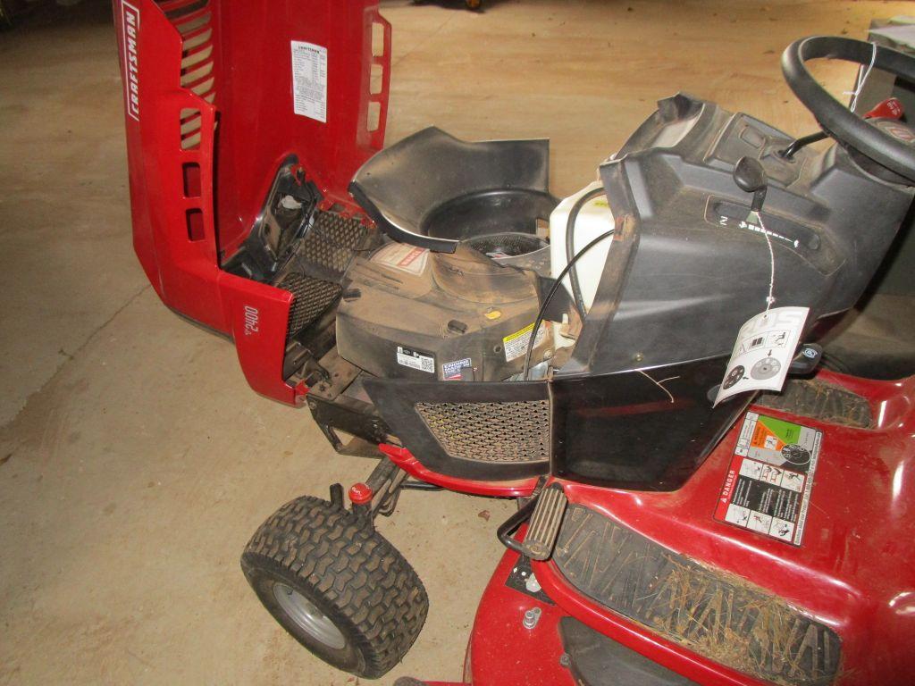 Craftsman Riding Mower w/Key - Model # 917.250830 - Serial # 031015A003137