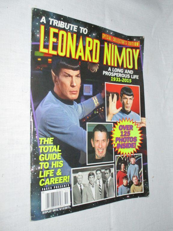 Tribute to Leonard Nimoy Magazine