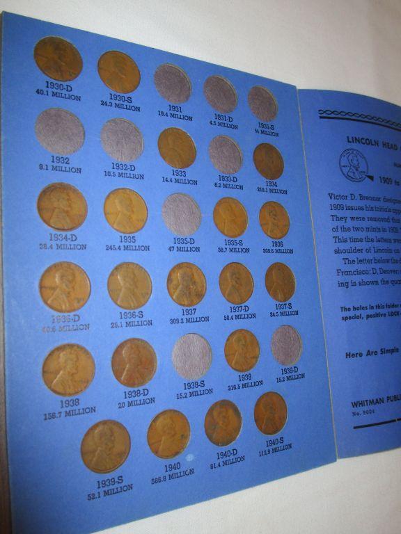 Lot - Lincoln Cent Collection Books