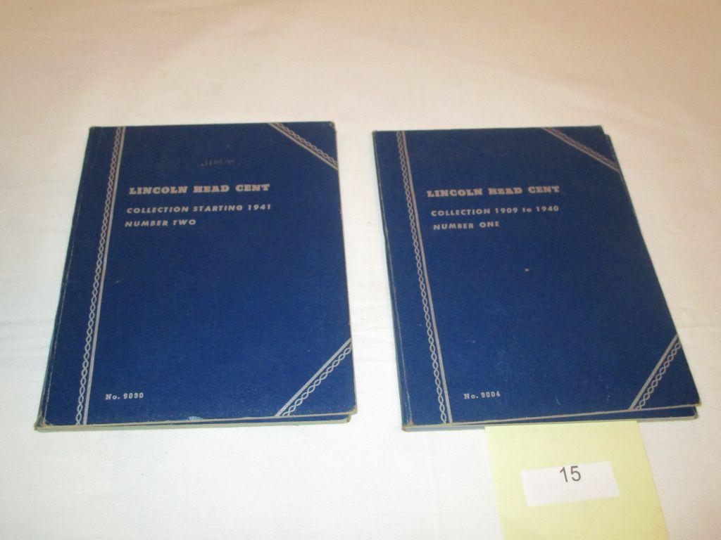 Lot - Lincoln Cent Collection Books