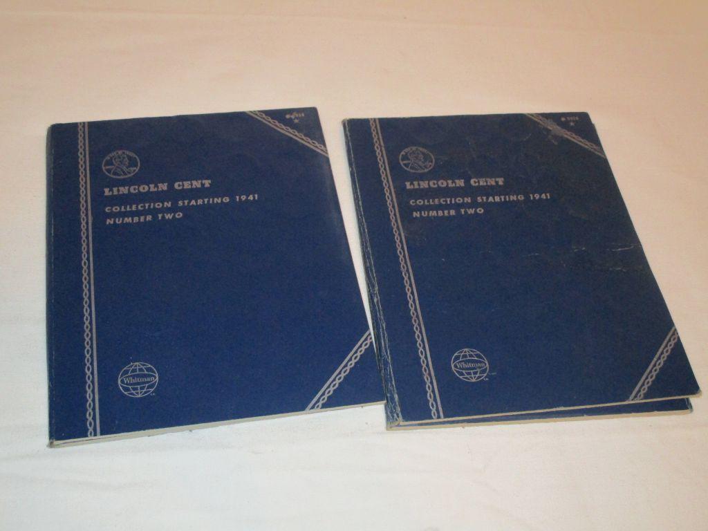 Lot - Lincoln Cent Collection Books