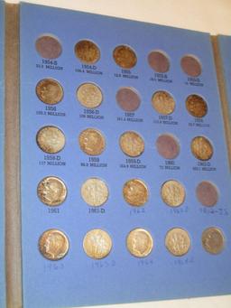 Lot - 3 Roosevelt Dime Collection Books - Starting 1946