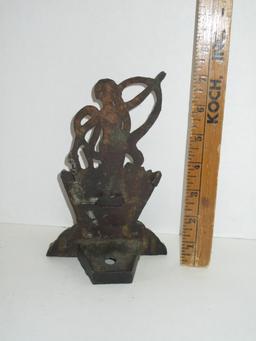 Art Nouveau Nude Lamp Base