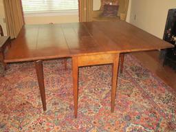 Drop Side Early Gate Leg Dining Table