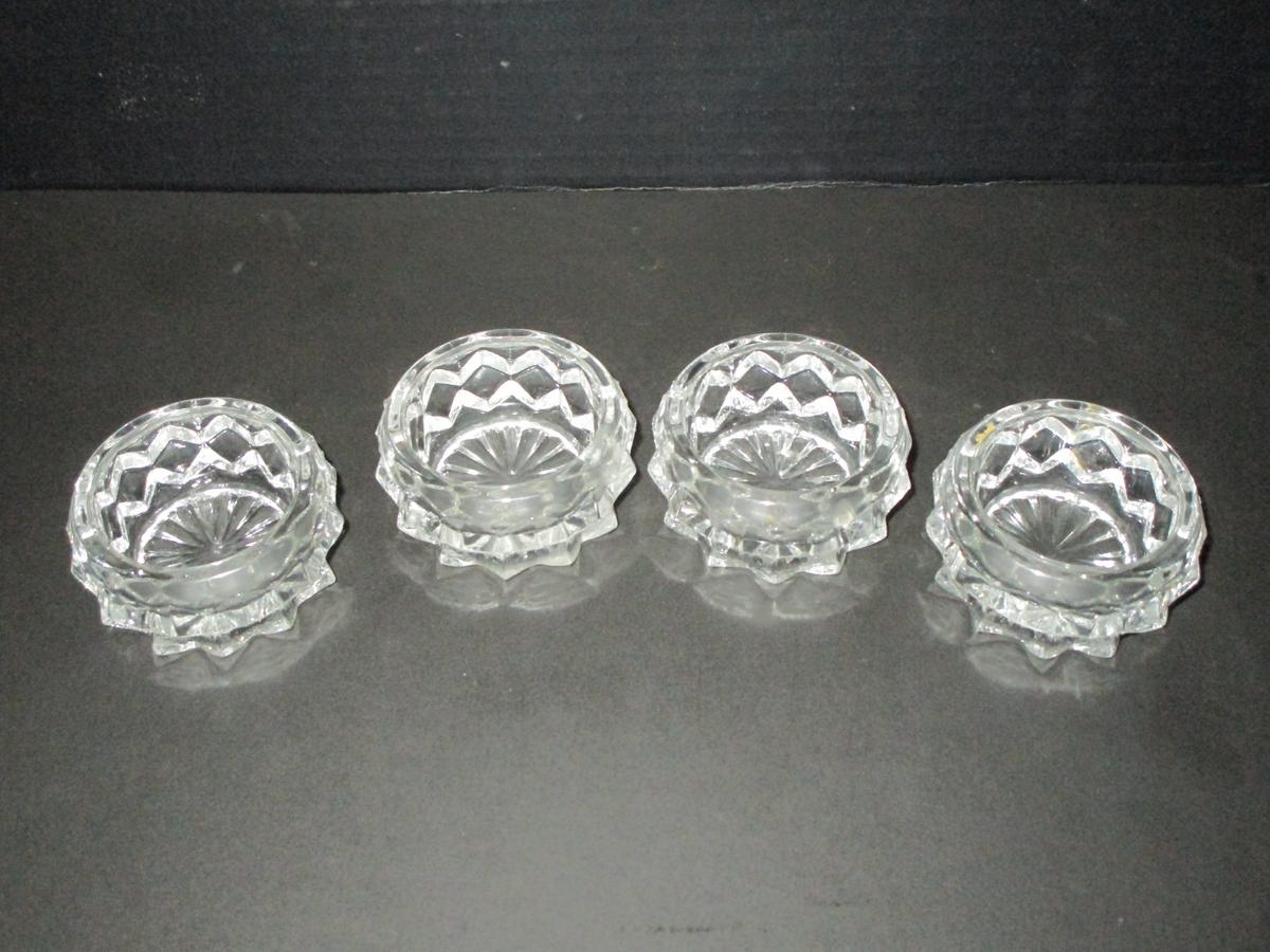 Lot - 4 Fostoria American Individual Salts