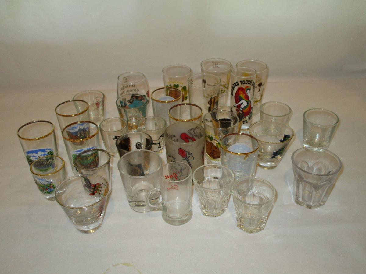 36 Misc. Shot Glasses