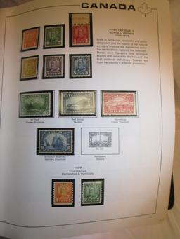 NICE LOT OF EARLY CANADIAN STAMPS FROM 1859 TO 1995   MOSTLY MINT