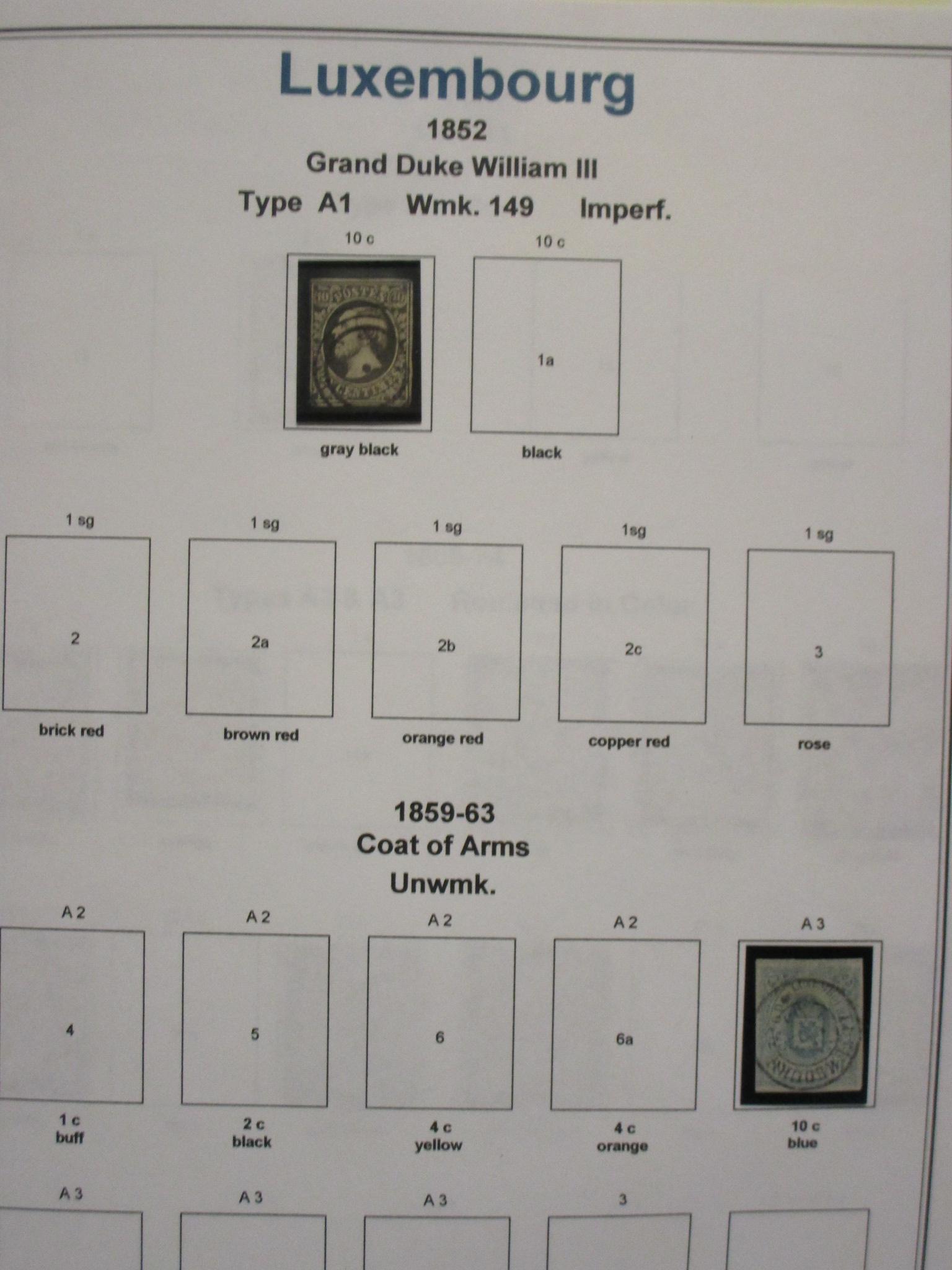 LUXEMBOURG 1852-2006 MINT & USED SEMI POSTALS,AIRMAILS,POSTAGE DUES ALSO