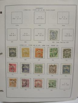 HUNGARY 1874-1980 MINT AND USED REGULAR ISSUES SOME BACK OF BOOK