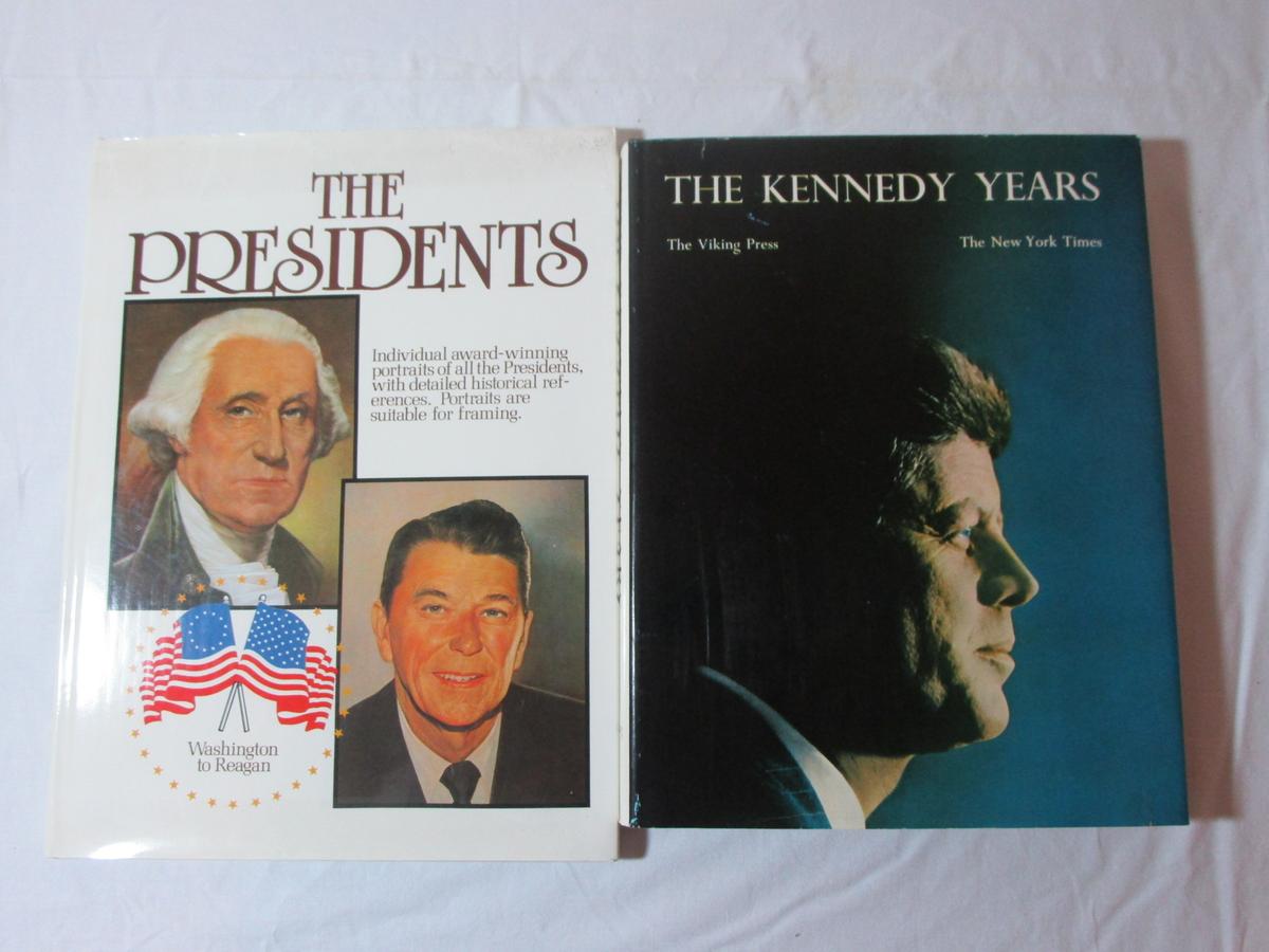 Book Lot - The Kennedy Years © 1964, & The Presidents © 1983