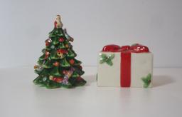 Spode "Christmas Tree" - Salt & Pepper Shakers