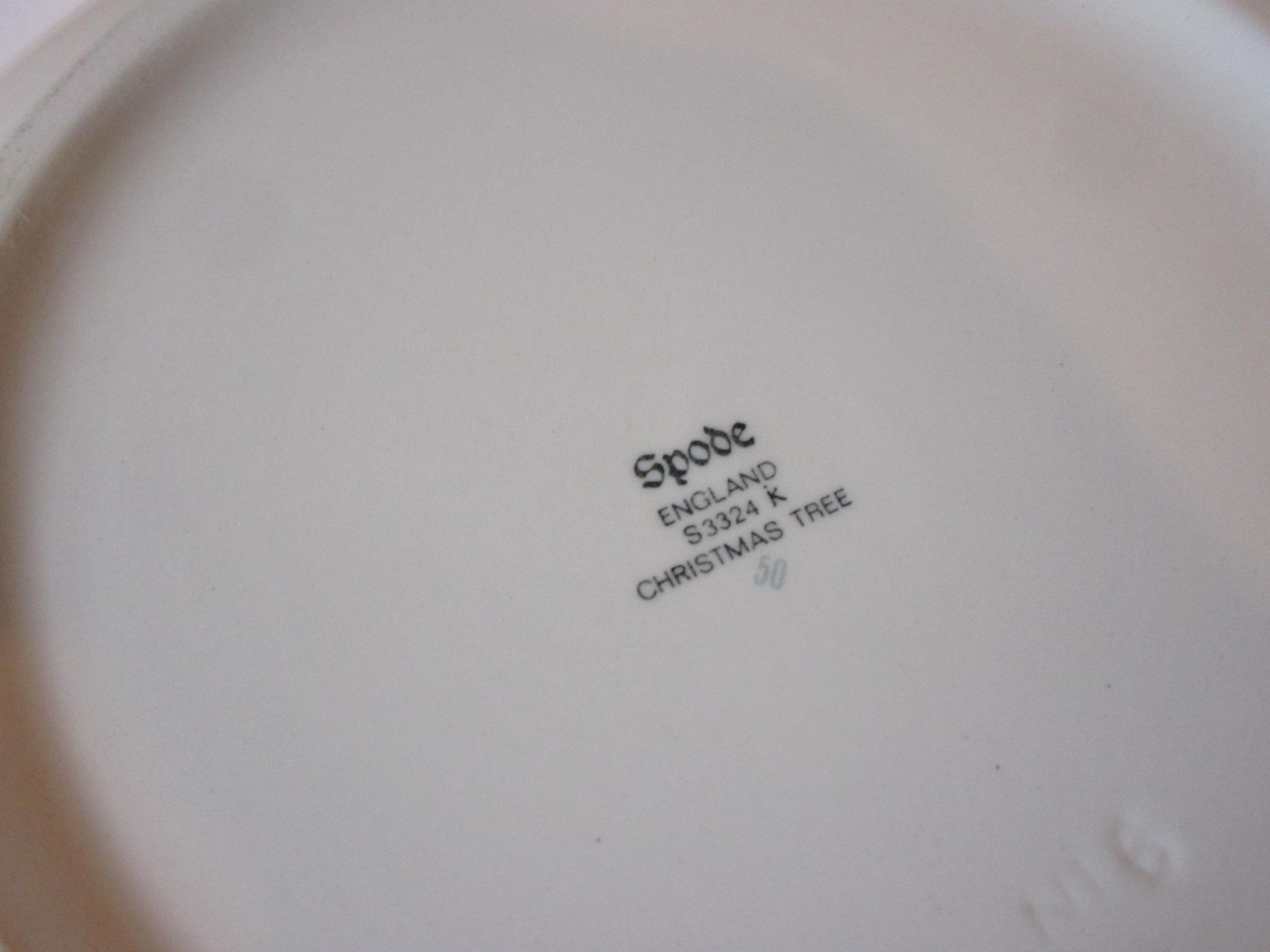 Spode "Christmas Tree" - 9" Round Bowl