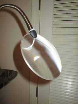 Sewing/Magnifier Floor Lamp    57 1/2" T  Approx.