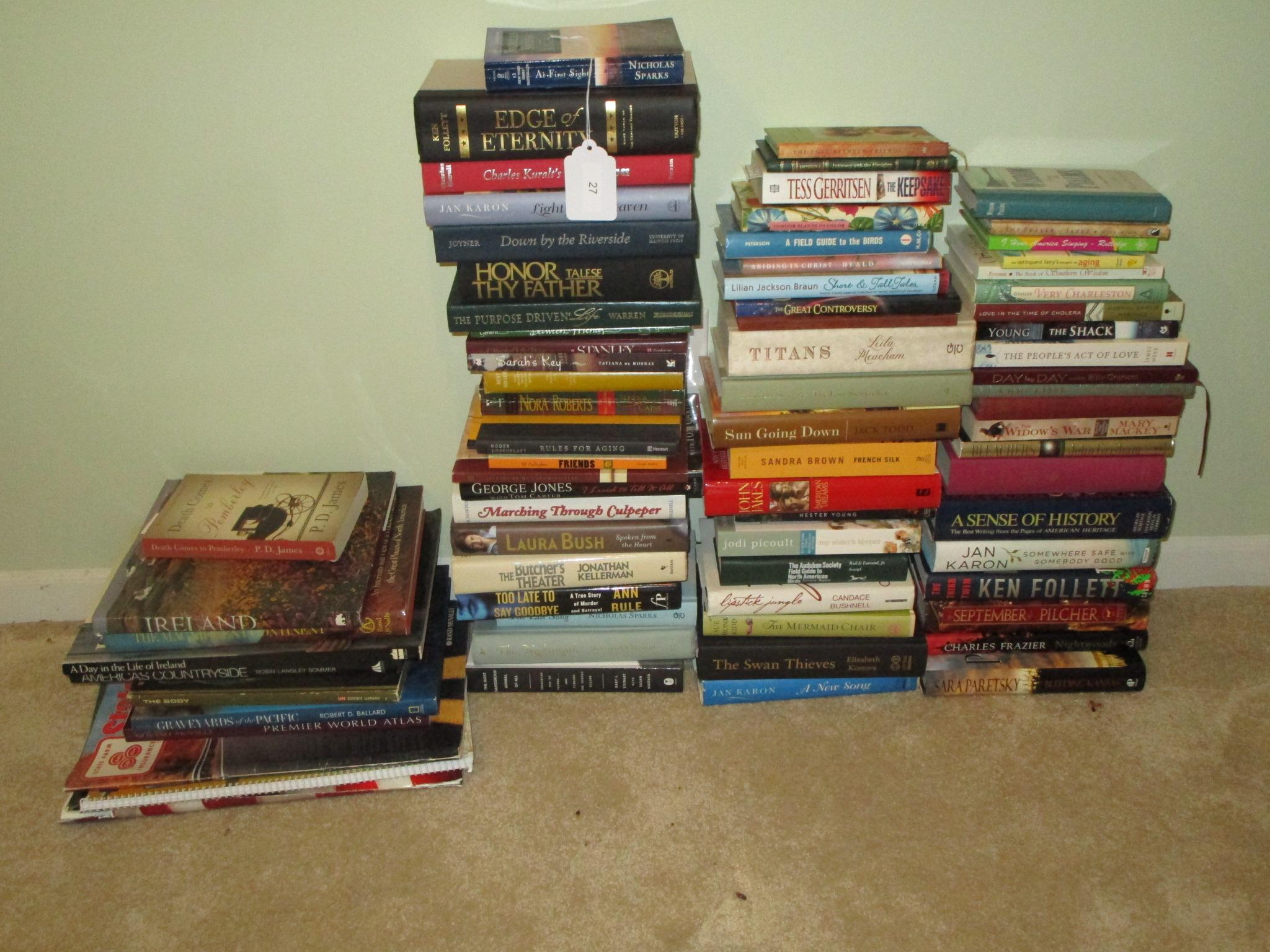 Book Lot - Misc. Hard Backs, etc.