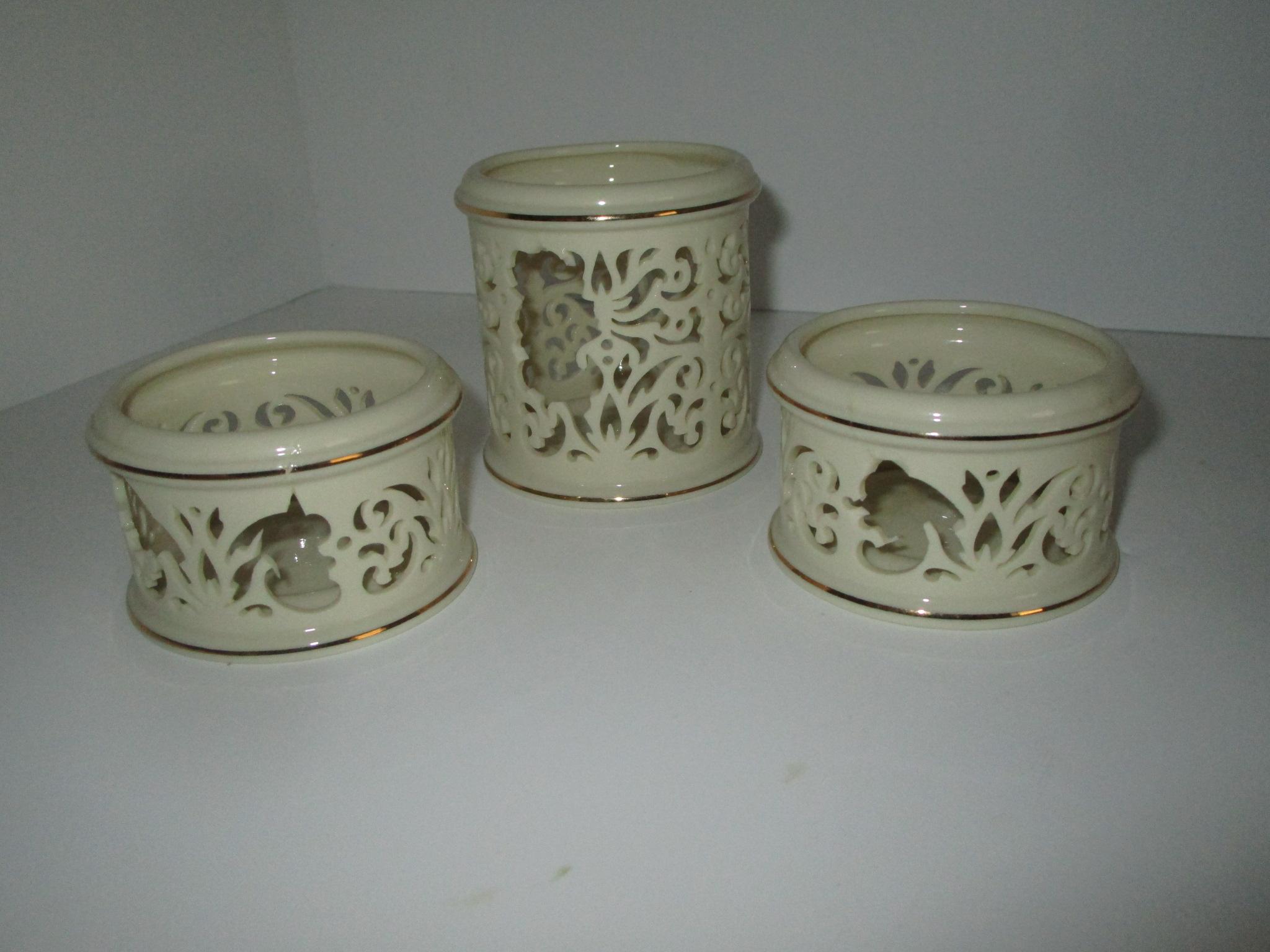 3 Lenox Tea Lights