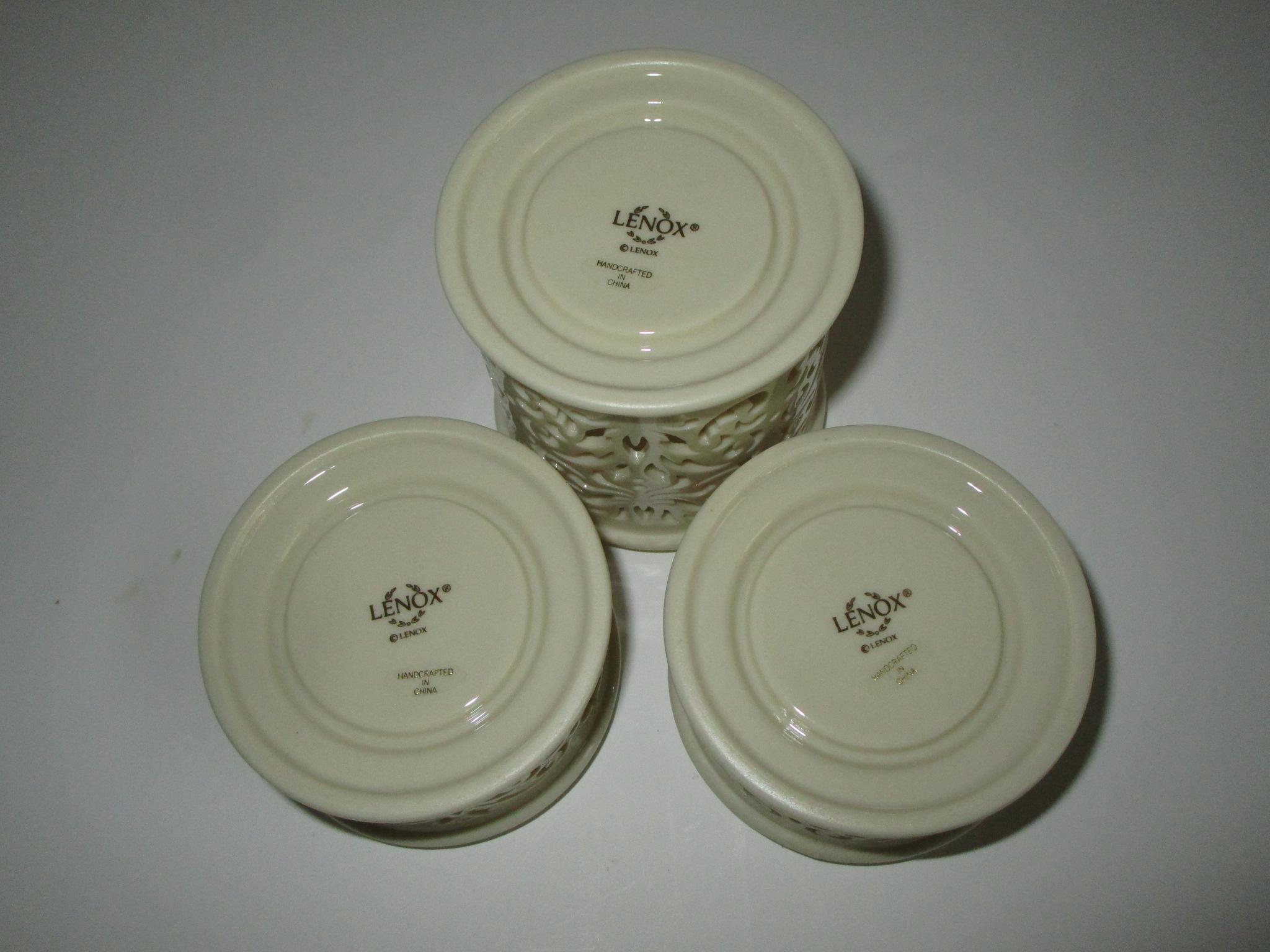 3 Lenox Tea Lights