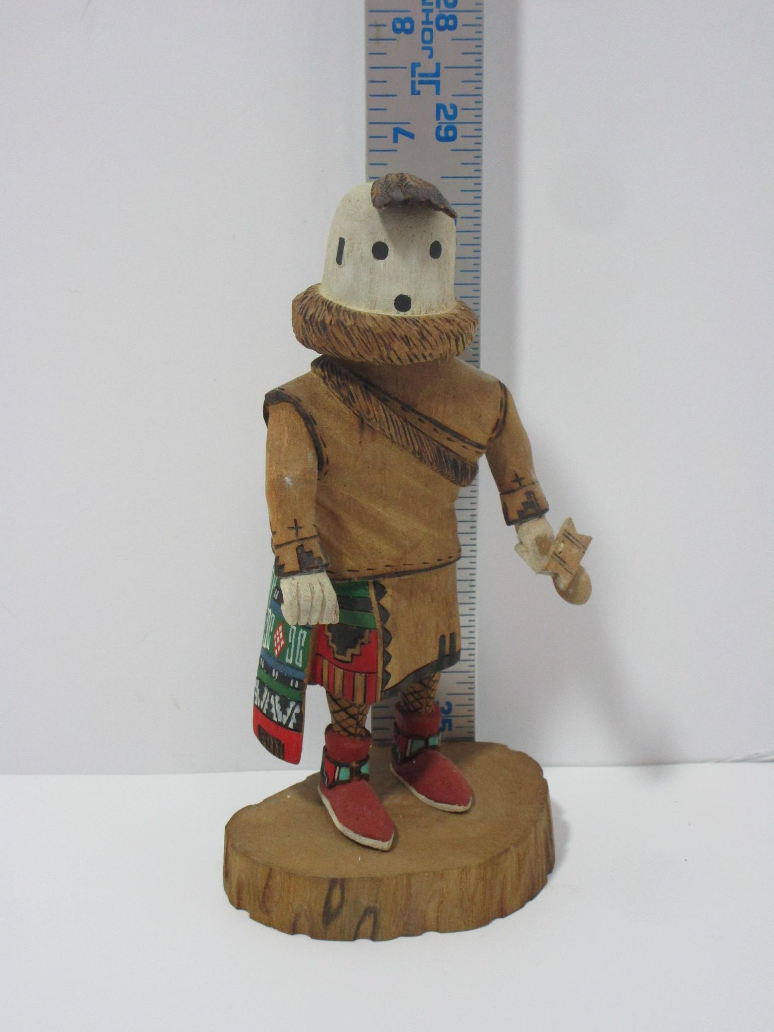 Kachina Doll - Eototo.  Signed by Hopi Artist.  Approx. 6 1/2"