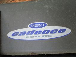 Weslo Cadence 200 CS Electric Tread Mill.  Working Condition Unknown