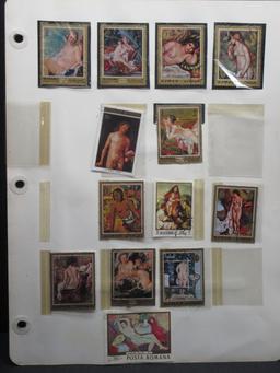 Baroque Art Stamps - Mint & Used Worldwide Lot