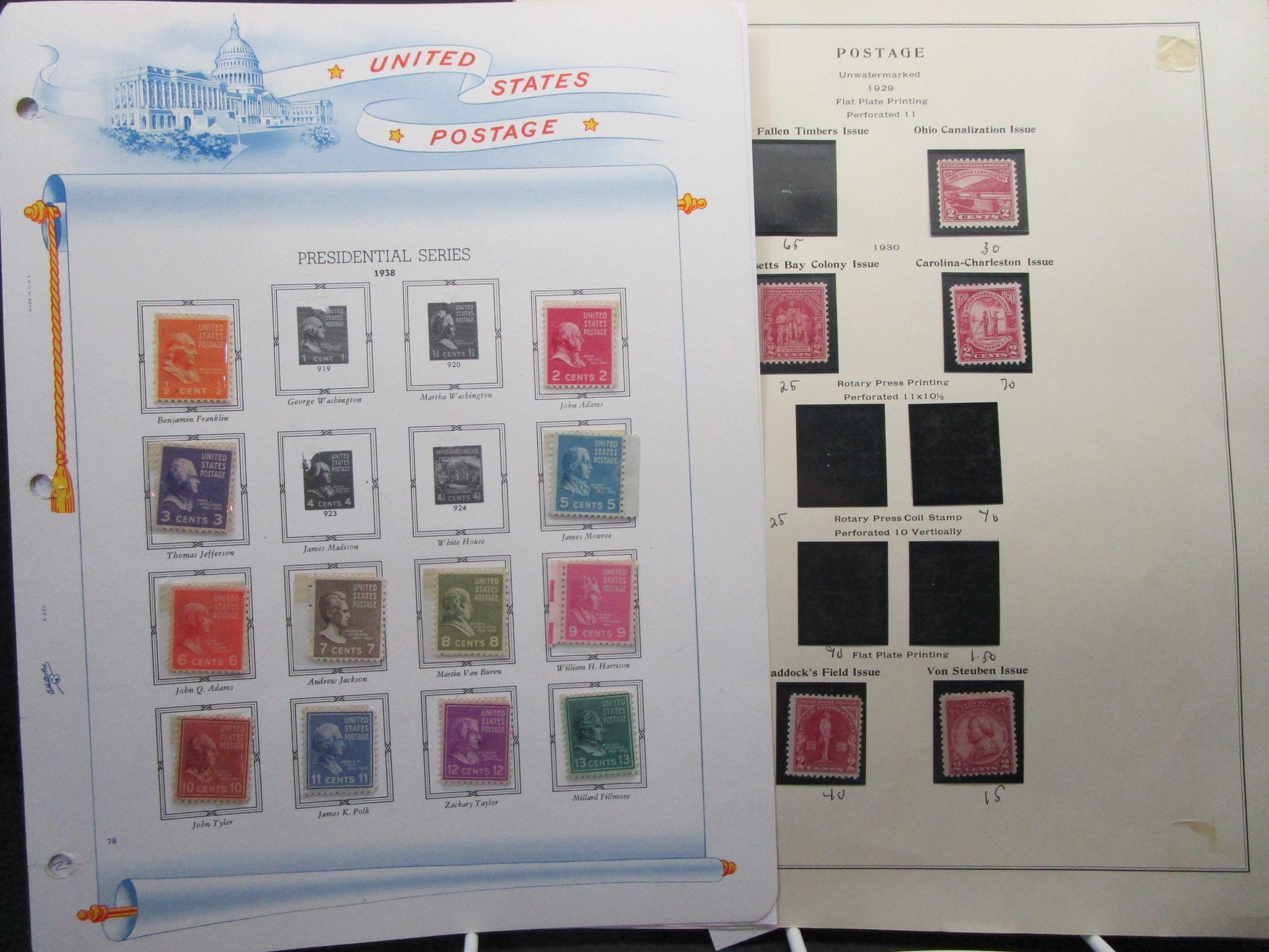 Small Mint & Used U.S. Stamps