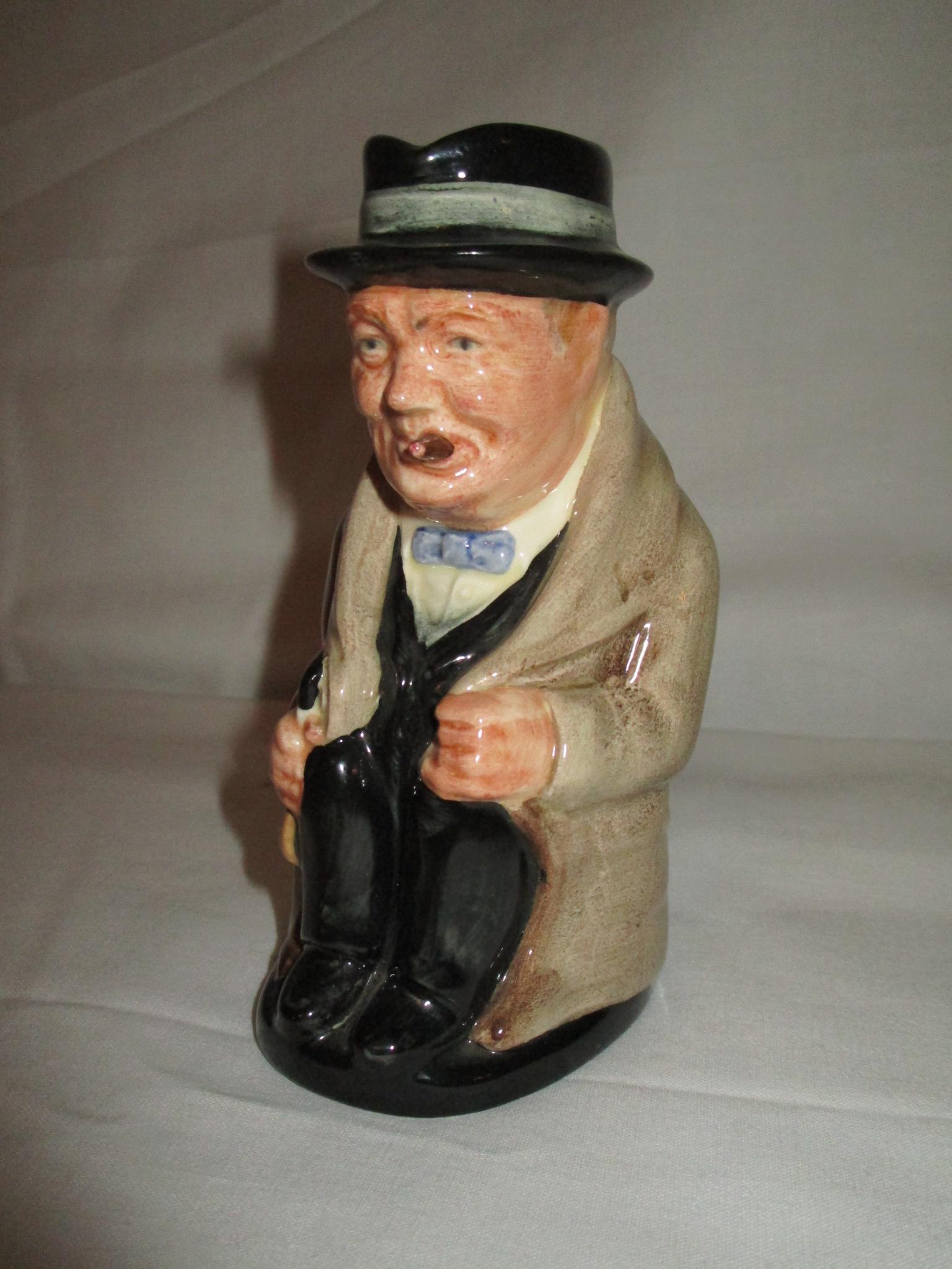 Royal Doulton Winston Churchill Creamer  5"